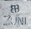 BB back to back mark is Bernard Bowekati Zuni silversmith
