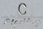C hallmark on jewelry is Cester Charley Navajo