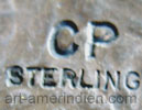 Carmelio Patania hallmark on silver indian jewelry