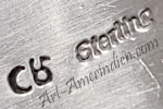 c symbol mark on overlay jewelry