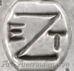 EZT hallmark on indian jewelry is Edith Tsabethsaye Zuni artist signature