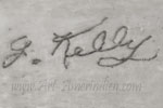 G Kelly Navajo script mark