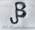 JB conjoined letters is Jim Bitsui Navajo