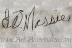 J.D. Massie hand script mark is Jose Massie Zuni