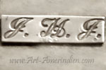 JHJ mark on jewelry is James H. Johnson Navajo artist signature