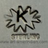 K inside a star is Ken Kirkbride Anglo southwestern hallmark