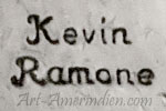 Kevin Ramone Hallmark on Indian Native jewelry