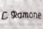 L. Ramone mark on jewelry is Lucille Ramone