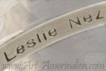 Leslie Nez Navajo hallmark on jewelry