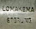 Hopi Silversmith Lomakema Palmer hallmark