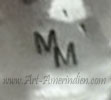 MM mark on Indian jewelry for Michael Mendoza