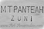 MT PANTEAH ZUNI mark on Indian Native jewelry is Martin Panteah Zuni hallmark