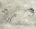 bird mark on hopi jewelry