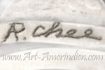 RA Chee mark on jewelry is Rose A. Chee Navajo signature
