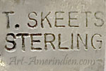 T SKEETS hallmark on jewelry