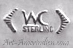 WC conjoined letters hallmark